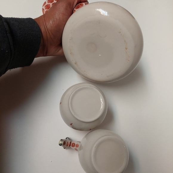 Vintage* (1998) Pier 1 Giraffe Teapot, Creamer and Uncovered Sugar Bowl - Picture 6 of 6